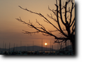 Tramonto d'inverno sul porto, foto di Gianfranco Mariano